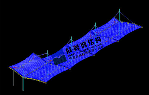 公司簽訂?wèn)|莞觀嶺高爾夫豪庭張拉膜工程